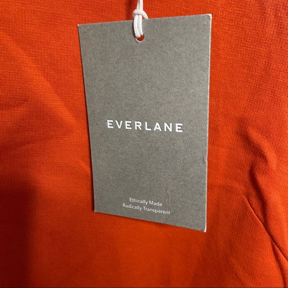 NWT Everlane Party of One Orange Dress - Picture 5 of 7